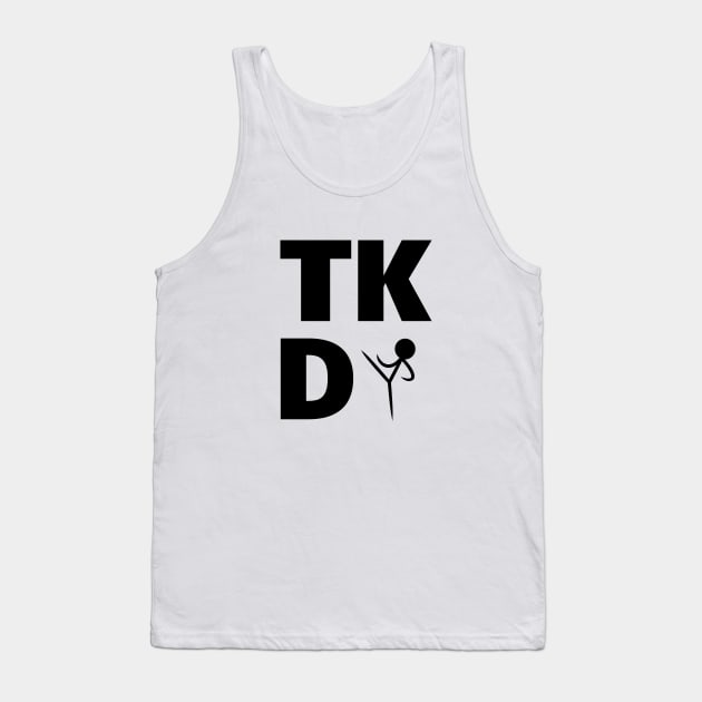 TKD Box Kick Tank Top by SpinningKickTKD